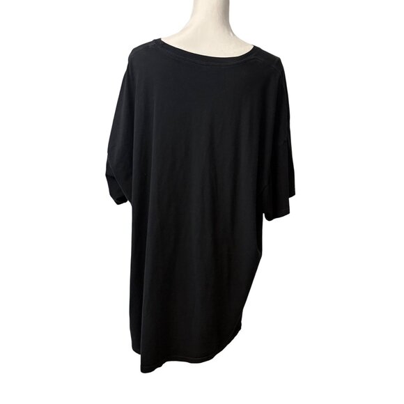 Led Zeppelin 1977 USA Tour Oversized Black Graphic T-Shirt - Picture 3 of 14